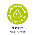 Certified Plastic Free Zero Plastic Inside