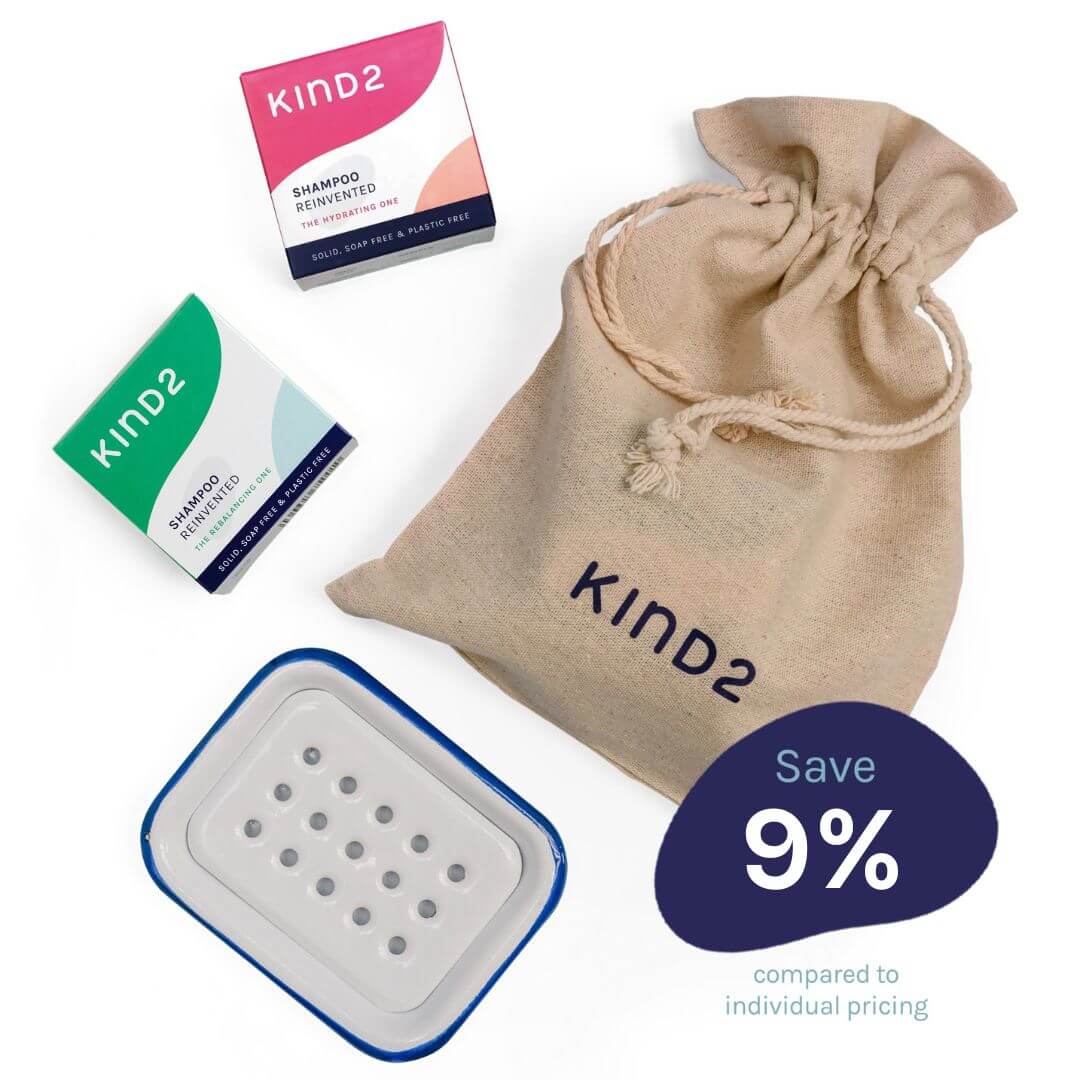 KIND2- Hydrating Rebalancing Shampoo Bar Gift Set