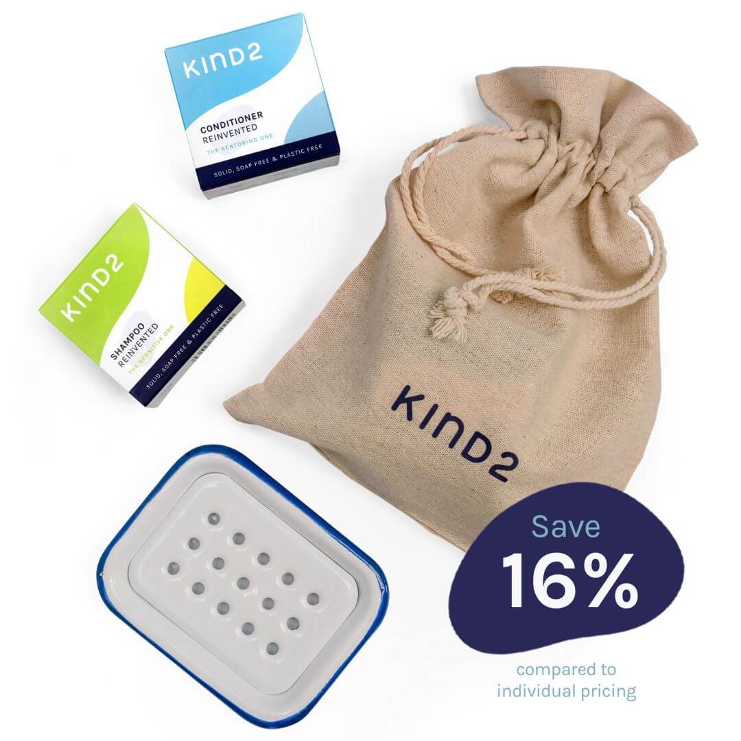 KIND2 - Sensitive Restoring Shampoo Bar Gift Set