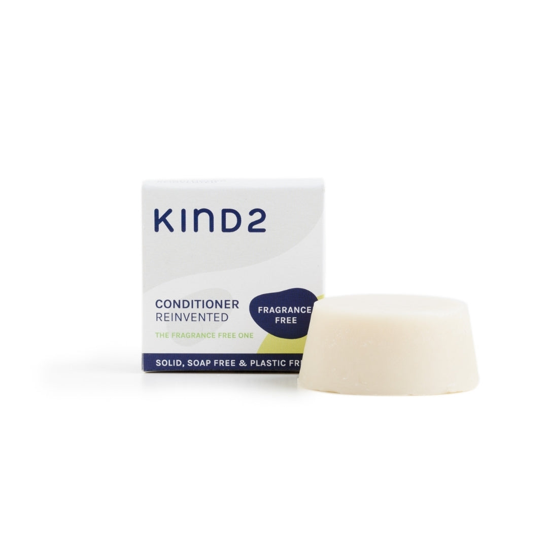 KIND2 The Fragrance Free One - solid conditioner bar - discovery size