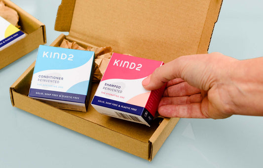 solid shampoo and conditioner packaging