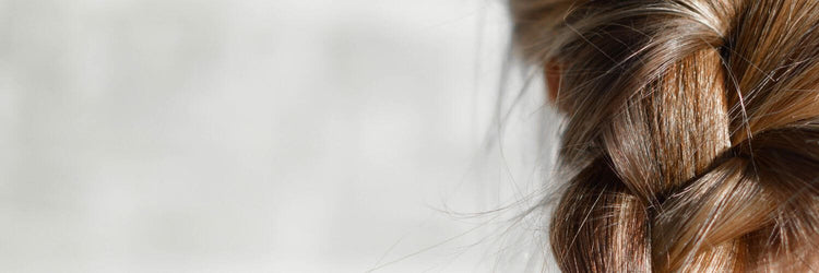 Woman with plait in hair