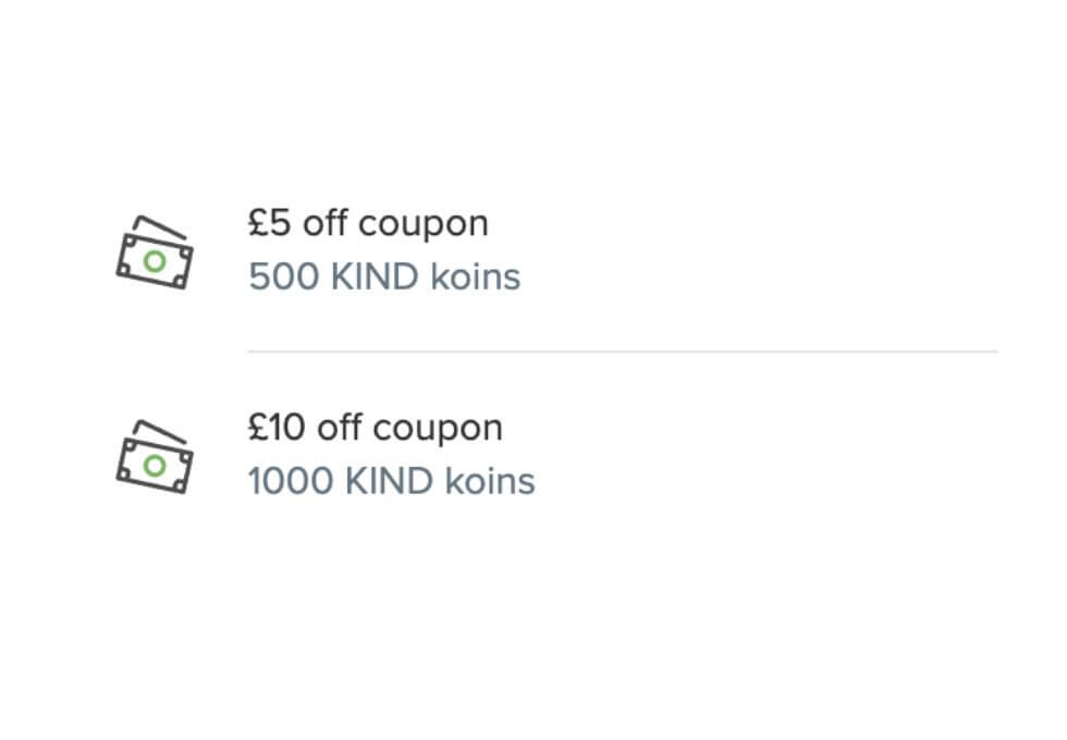 How to spend KIND2 loyalty rewards