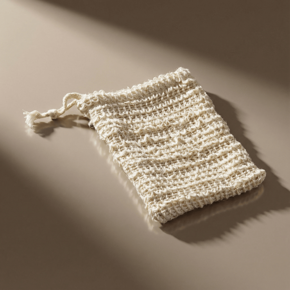 Sisal Exfoliating &amp; Storage Bag