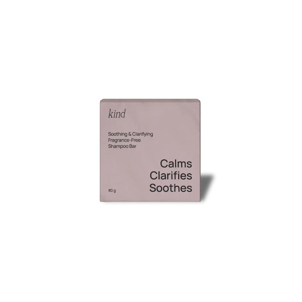 Soothing & Clarifying Fragrance-Free Solid Shampoo Bar
