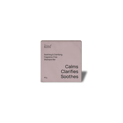 Soothing & Clarifying Fragrance-Free Solid Shampoo Bar
