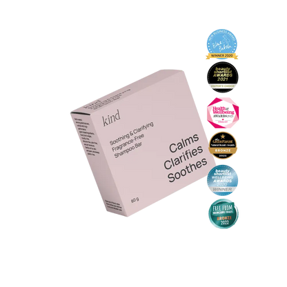 Soothing & Clarifying Fragrance-Free Solid Shampoo Bar