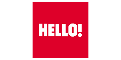 As seen in Hello Magazine logo
