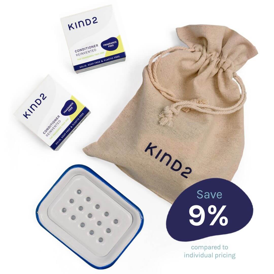 KIND2 - Fragrance Free Conditioner Bar Gift Set