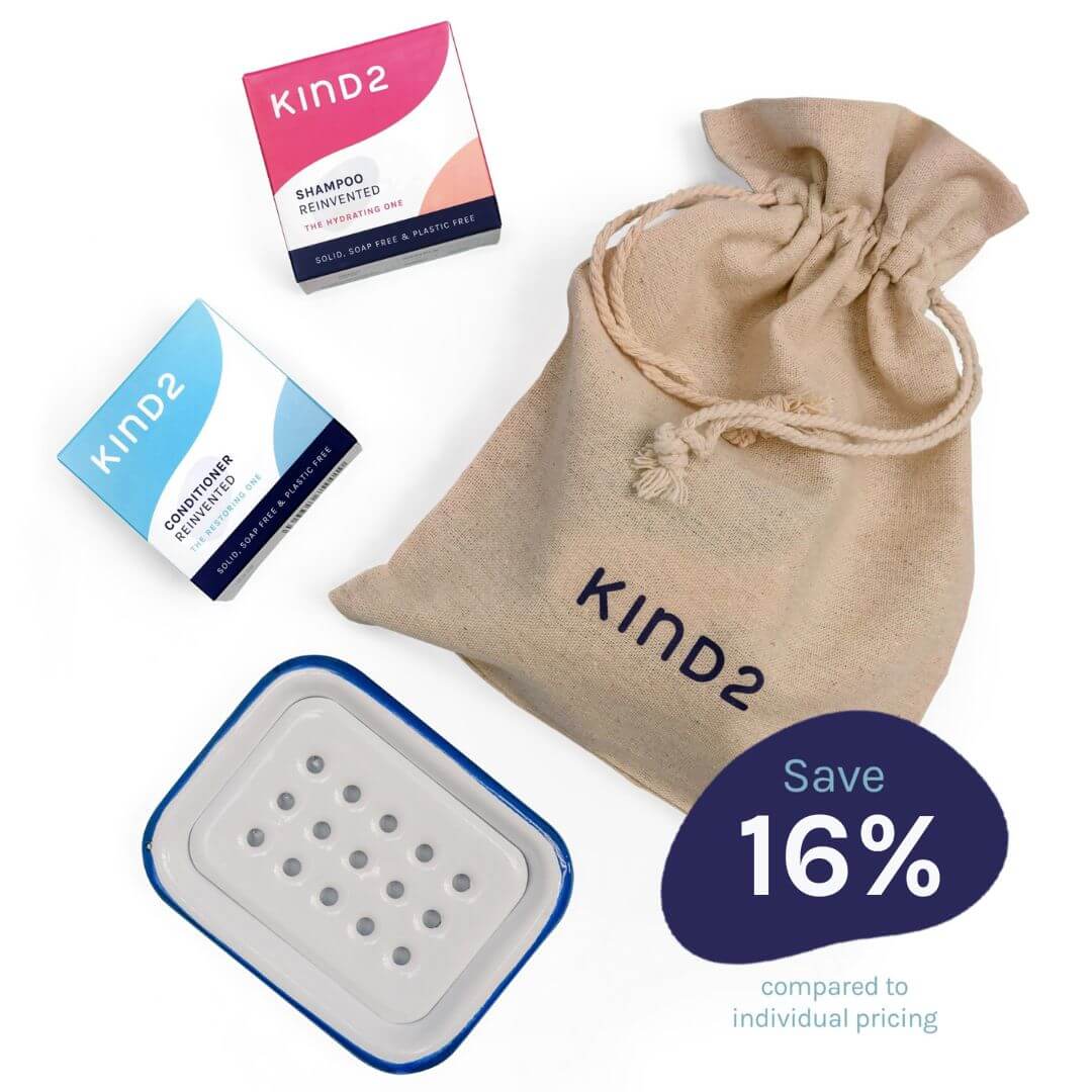 KIND2-Hydrating Restoring Shampoo Bar Gift Set