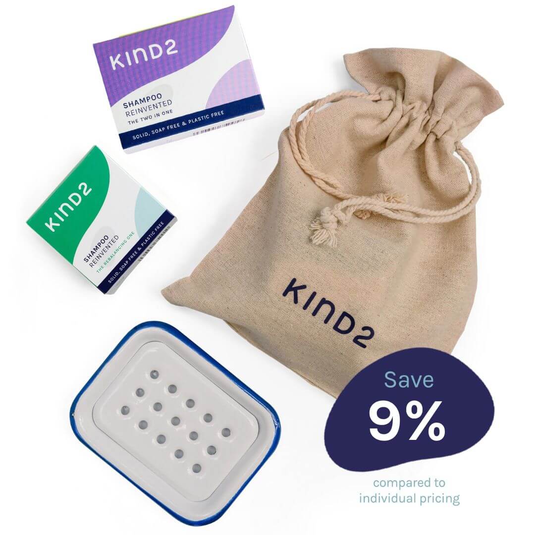 KIND2 - Two in One Rebalancing Shampoo Bar Gift Set