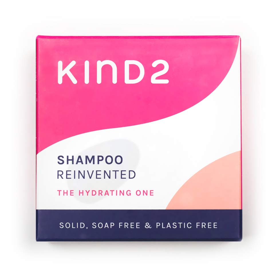 KIND2 The Hydrating One - solid plant shampoo bar - packaging